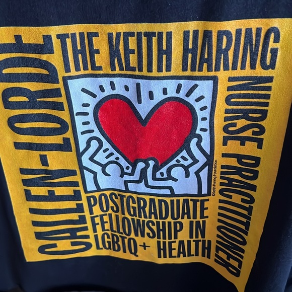 Men’s rare, Callen-lorde Keith Herring, custom one-of-a-kind crop top - Picture 6 of 7